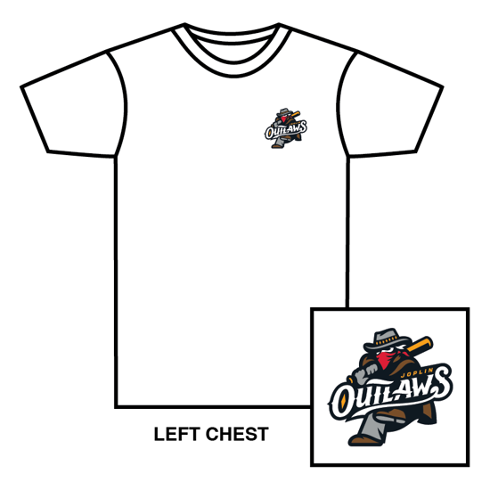 Picture of White T-Shirt with Primary Logo